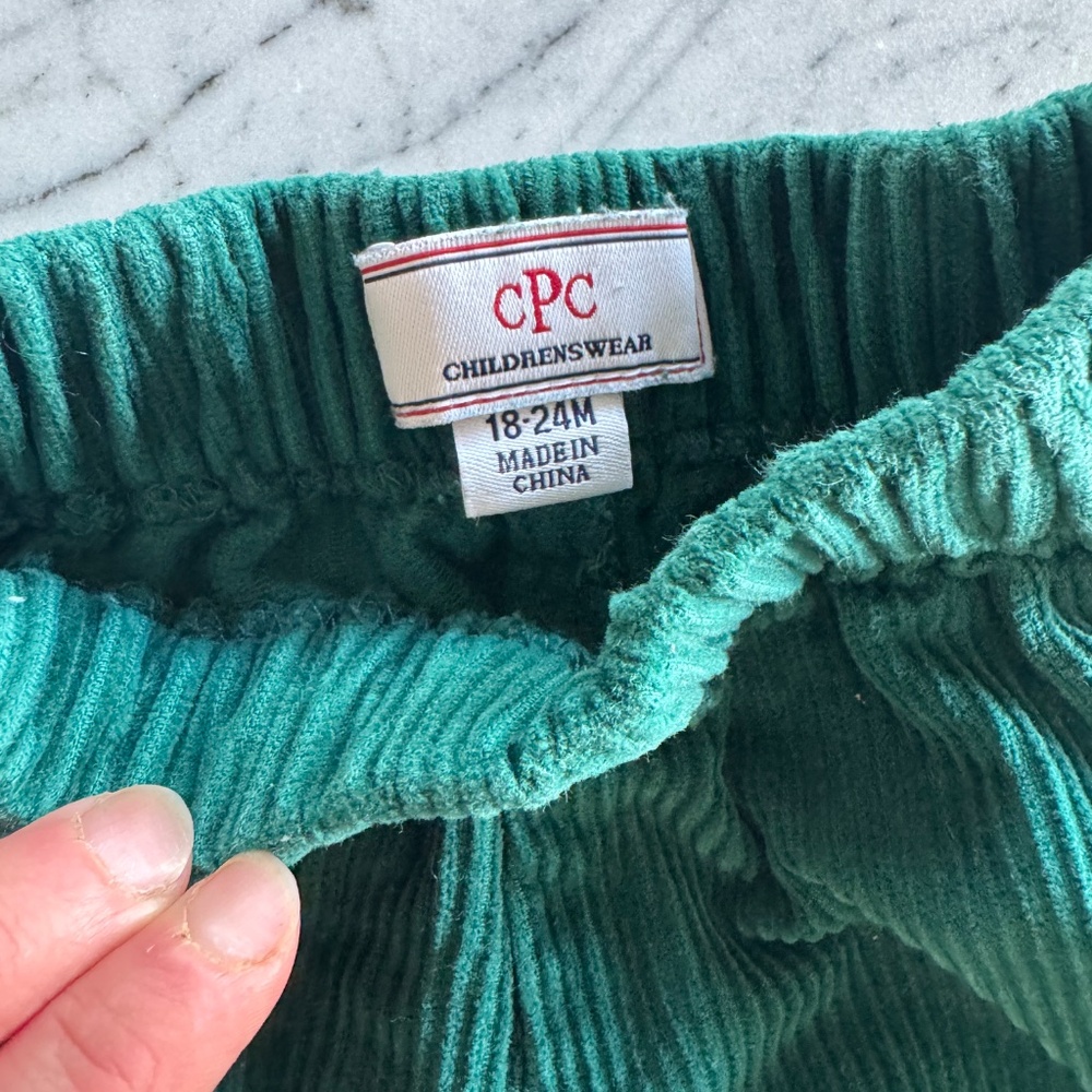 Classic Prep 18-24 mo boys wide wale corduroy pants - Picture 2 of 3